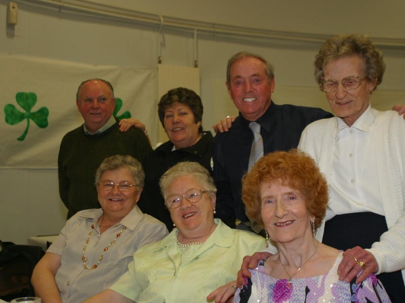 Celebrations at The Gasyard back in March 2004.