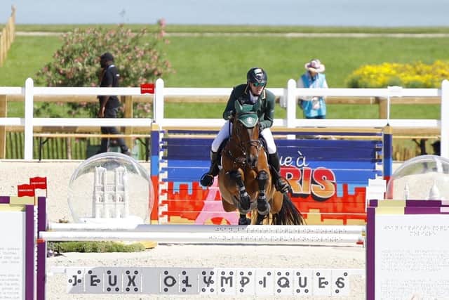 Derry's Daniel Coyle and 'Legacy' on their way to a third clear round at the Paris Olympics and a place in the individual final. (Photo: Epic Management)