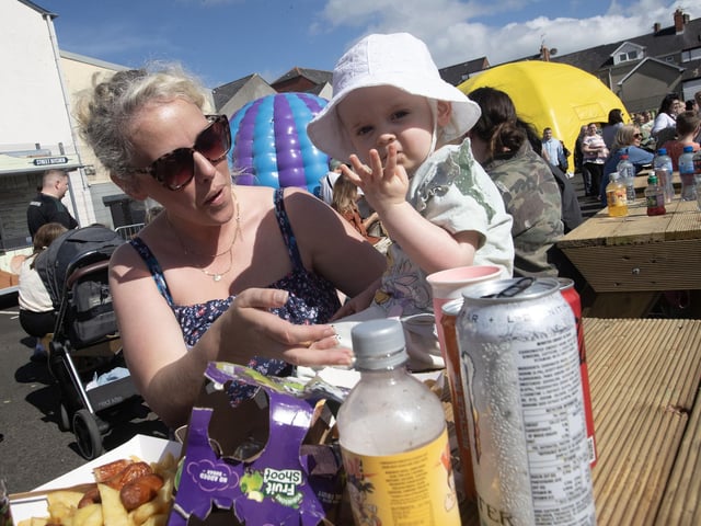 Fun at Féile in the Park in Derry.