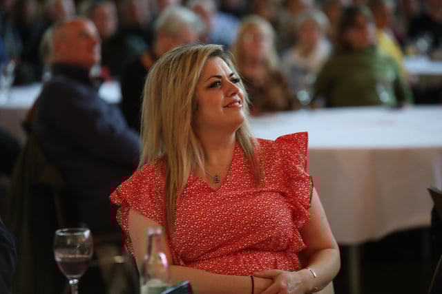 Enjoying the Jazz Festival Local Legends Concert in the Guildhall. (Photo - Tom Heaney, nwpresspics)