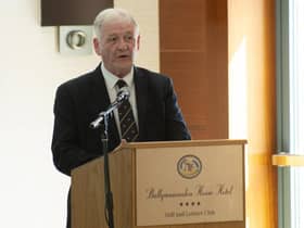 William Wilson, Cricket Ireland President.