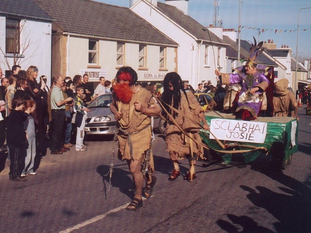 St Patrick's Day in Falcarragh:.
