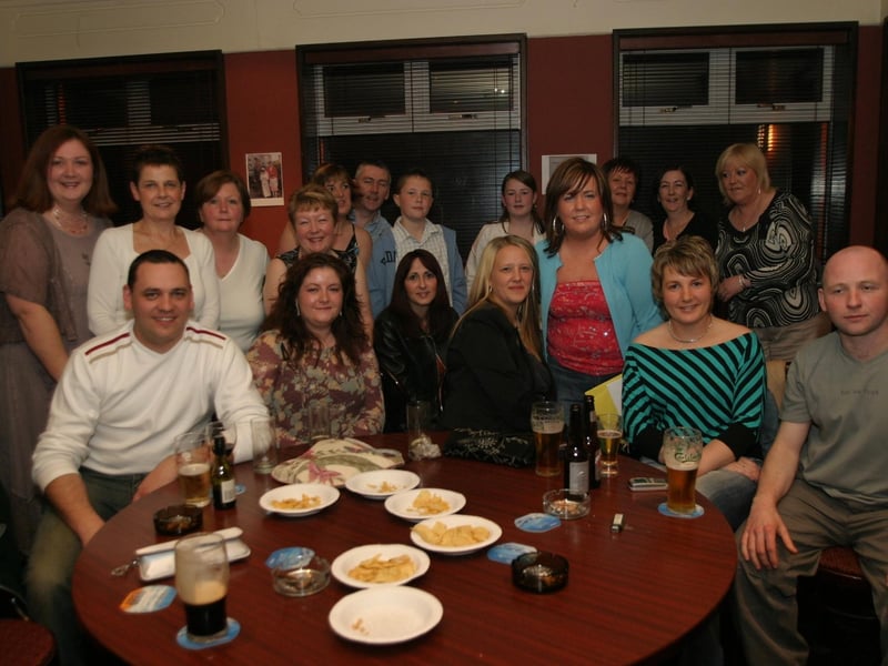 A few drinks with friends and family for a 30th birthday.