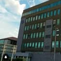 The BT building in Derry.