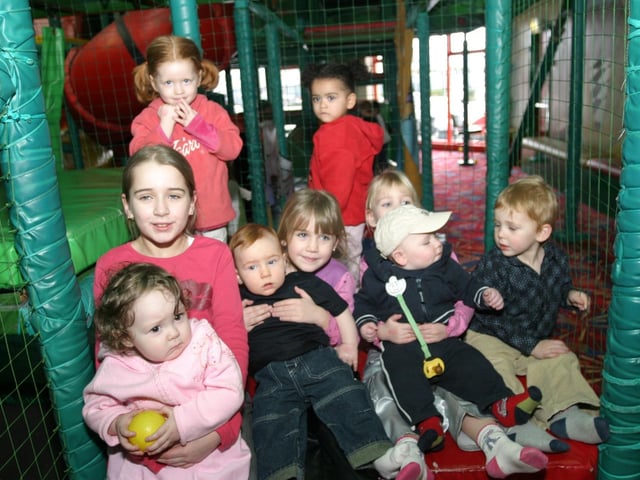 Shay McClure's party celebration in 2004.