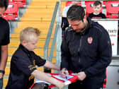 Derry City manager Ruaidhri Higgins hopes to be signing a striker in the July window. Photo: George Sweeney. DER2321GS - 57