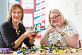 Christine Grant, Head of Group Marketing, Agnew Group and Fiona Scullion, WorkWise Manager, MindWise.