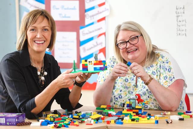 Christine Grant, Head of Group Marketing, Agnew Group and Fiona Scullion, WorkWise Manager, MindWise.
