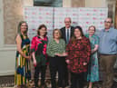 Altnagelvin Hospital Emergency Department Team pictured with Karen Hargan, Director of Human Resources & Organisation Development; Neil Guckian, Chief Executive, Western Trust and Donna Keenan, Executive Director of Nursing.
