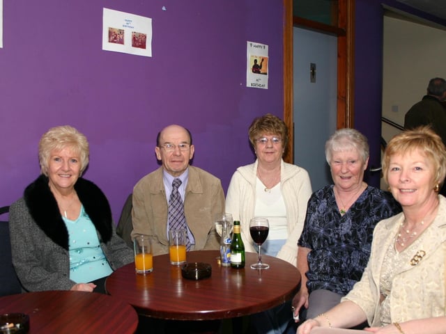 Ciaran Taggart's 40th birthday.