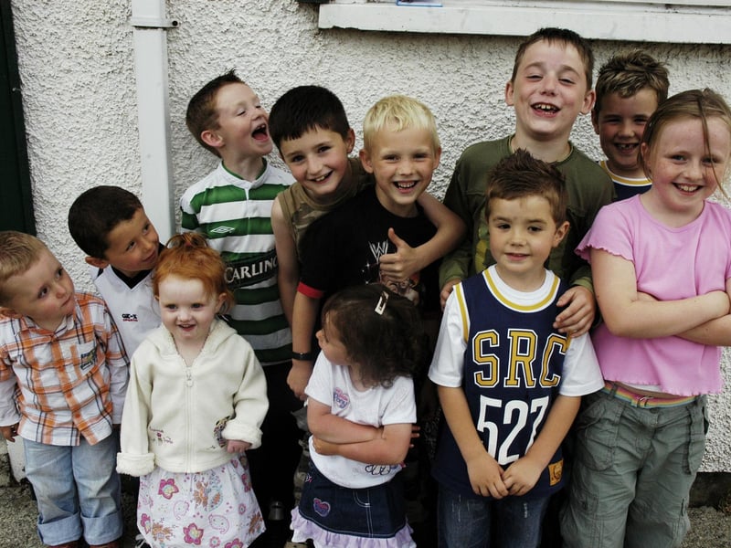 Shane Callaghan pictured celebrating his 7th birthday with all his friends.
