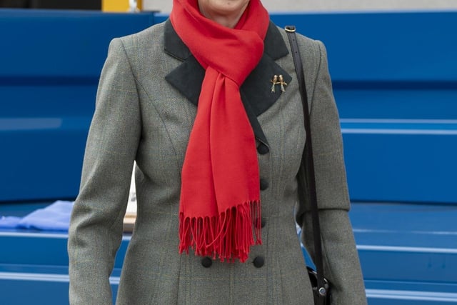 Princess Anne paid a flying visit to Fleming Agri Products in Derry on Thursday when she met staff and apprentices at the Newbuildings facility.