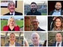 In alphabetical order, the nine candidates standing in the Ballyarnett ward. Top row left to right: Colm Cavanagh (Alliance), Damien Doherty (People Before Profit), Emmet Doyle (Aontú). Middle row left to right: Sandra Duffy (Sinn Féin), Rory Farrell (SDLP), Cartherine McDaid (SDLP). Bottom row: John McGowan (Sinn Féin), Patrick Murphy (Sinn Féin) and Brian Tierney (SDLP).