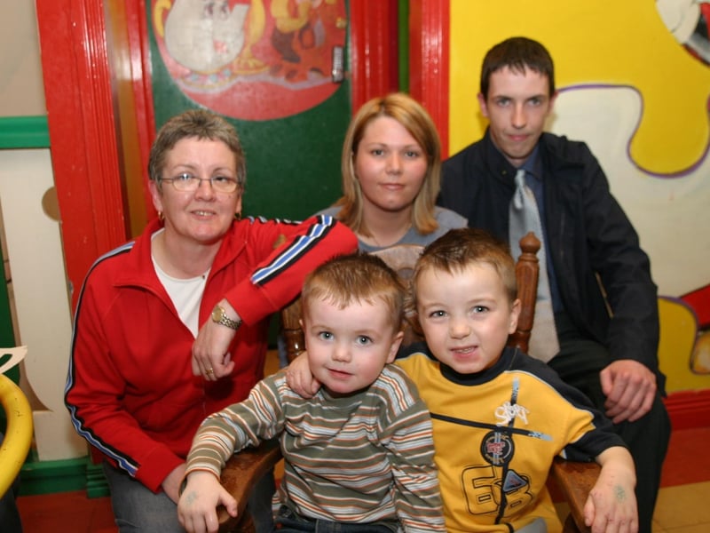 Birthday celebrations for Conal Mclaughlin.