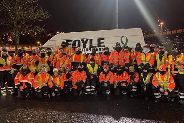 Foyle Prevention Team volunteers