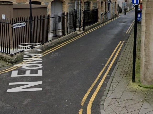 North Edward Street (Sráid Edward Thuaidh). Like Edward Street, named after Edward Toy(e), landlord. It was built in 1845, but only received a separate name from Edward Street in 1879