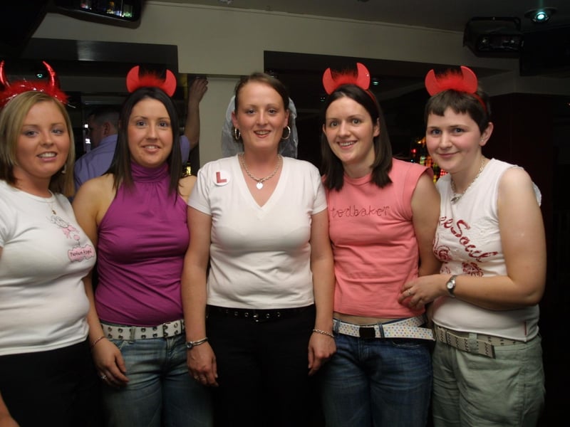 Pictures of birthdays, fundraisers and pub outings in July 2003