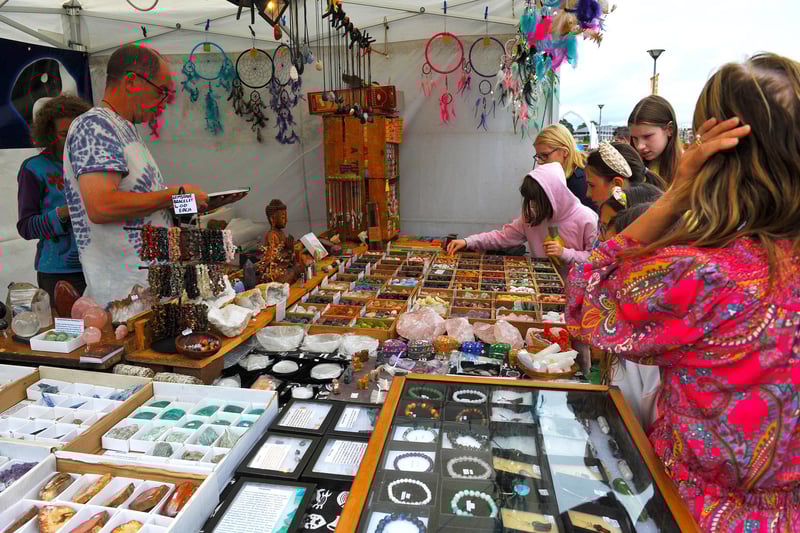 There are lots of interesting stalls the Foyle Maritime Festival. Photo: George Sweeney. DER2229GS – 061