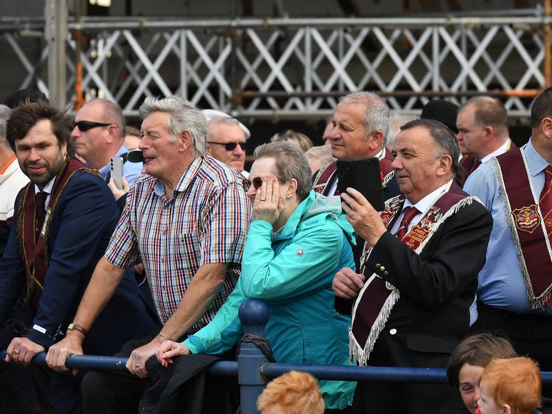 Spectators at the Relief of Derry. Photo: George Sweeney.