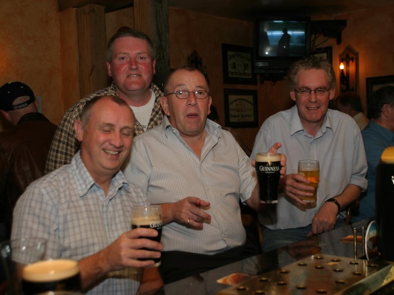 Pictured are patrons and staff at the Don Bar in Derry back in 2004.
