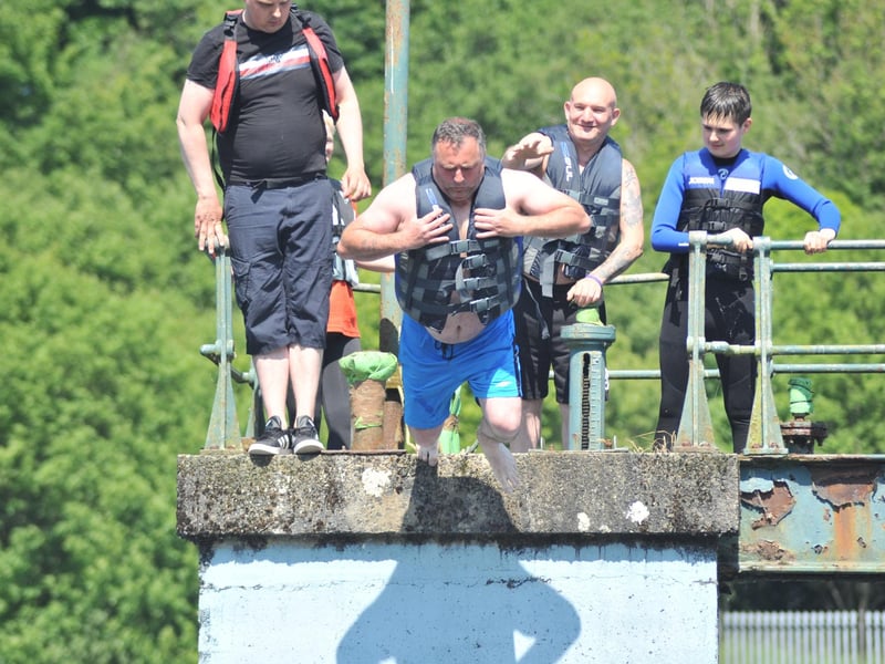 Independent Councillor Gary Donnelly taking a leap of faith