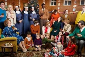 Everyone is in the festive spirit in Call the Midwife