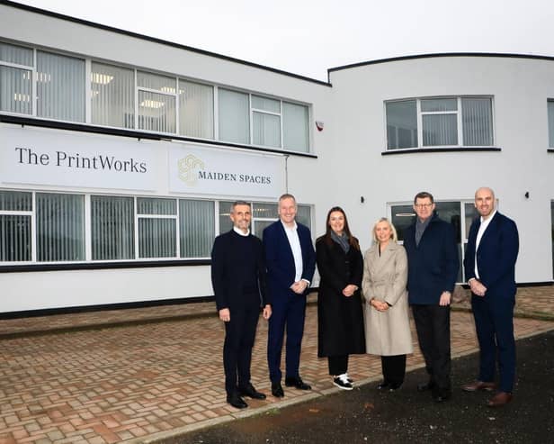The launch of the PrintWorks in Springtown.