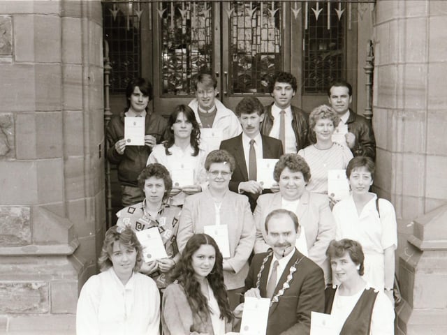 Basic Food Hygiene Certificate presentations at the Guildhall.