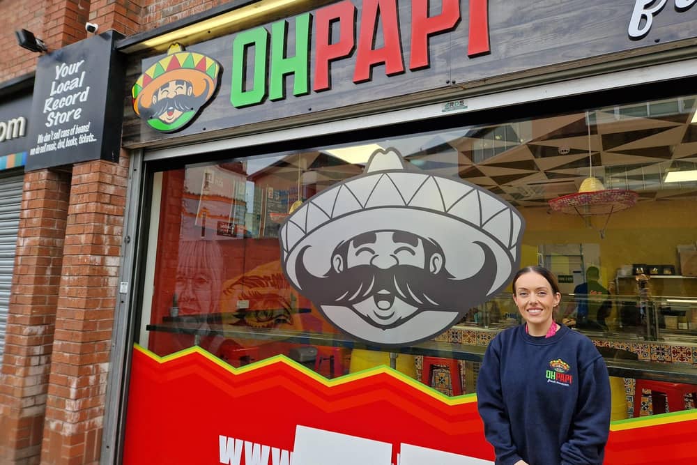 Mexican takeaway, 'Oh Papi' opens on Foyle Street, the city centre of Derry, on November 18.