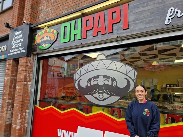 Mexican takeaway, 'Oh Papi' opens on Foyle Street, the city centre of Derry, on November 18.