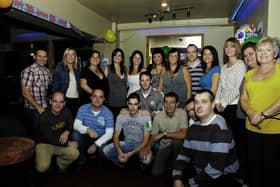 Garvin pictured celebrating his birthday with all his friends and family.                                 : .