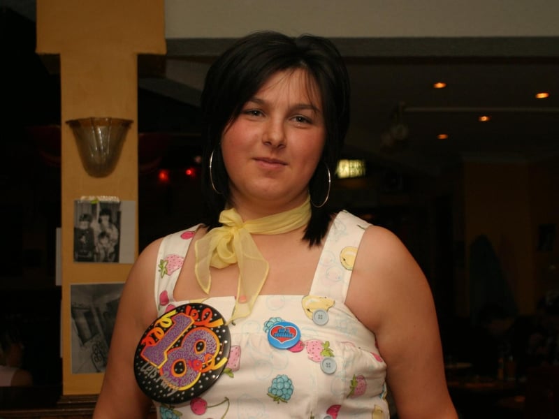 Tanya Dorrity party pics from 20 years ago.