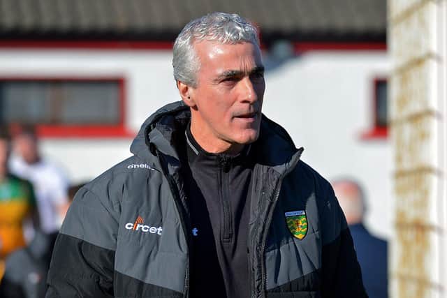 Donegal senior football manager Jim McGuinness. Photo: George Sweeney