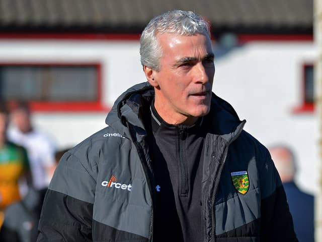 Donegal senior football manager Jim McGuinness. Photo: George Sweeney