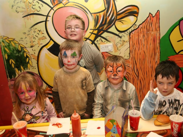 Parties and celebrations April 2005: Caolan Browne.