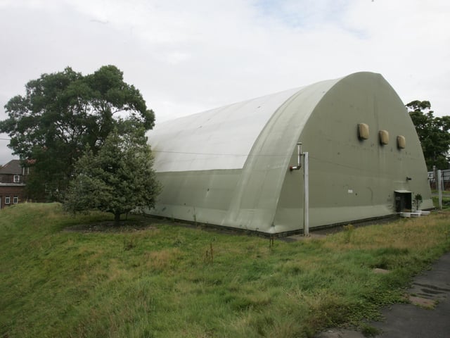 The former British Army military barracks at Ebrington in September 2005 shortly after it was transferred to the Executive.