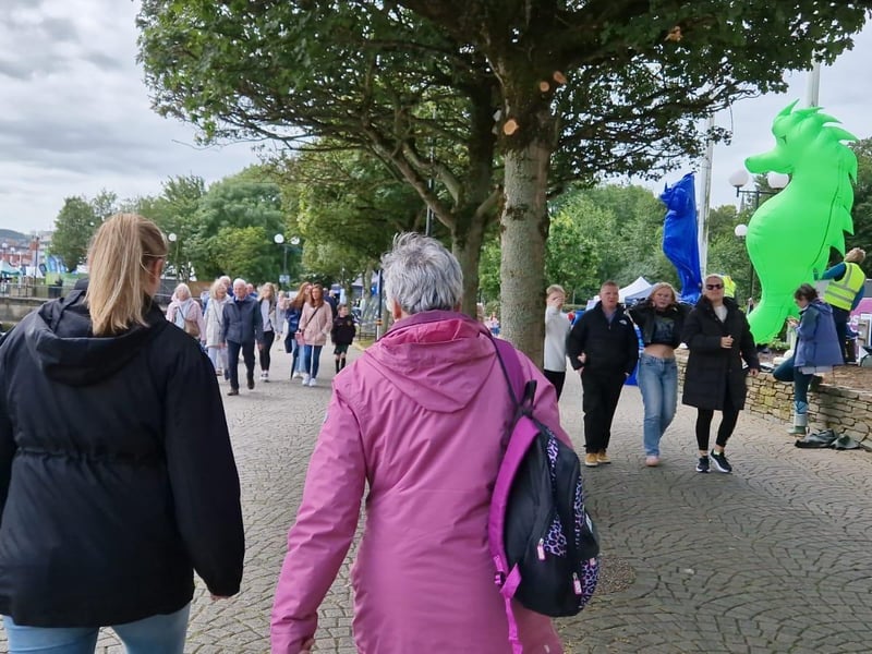 Scenes from the Foyle Maritime Festival on Friday afternoon.