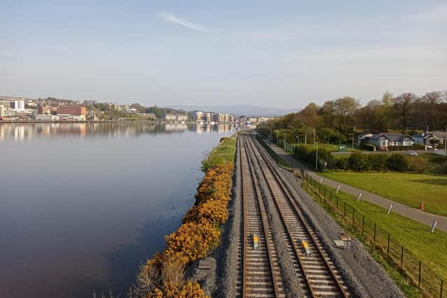 The Waterside greenway