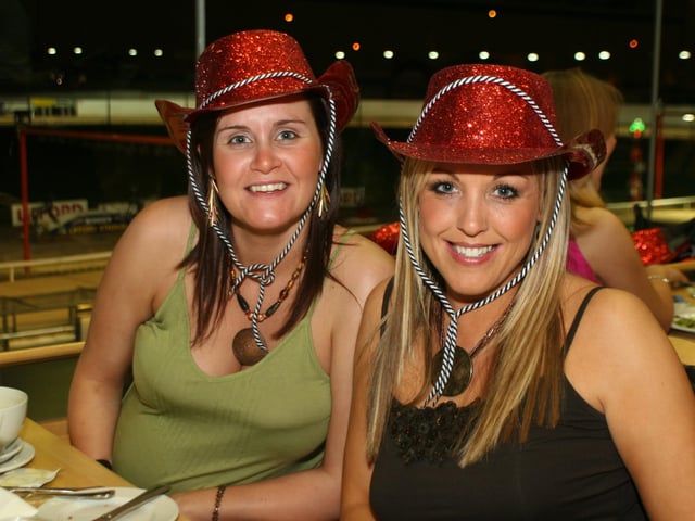 Heading down to the Lifford Races for your Hen Party back in 2005.