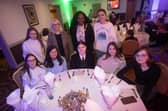 The Mayor of Derry City and Strabane District Council, Lilian Seenoi-Barr pictured with some of the award winners at the Enagh Youth Forum's event at the White Horse Hotel. (Photos: Jim McCafferty Photography)
