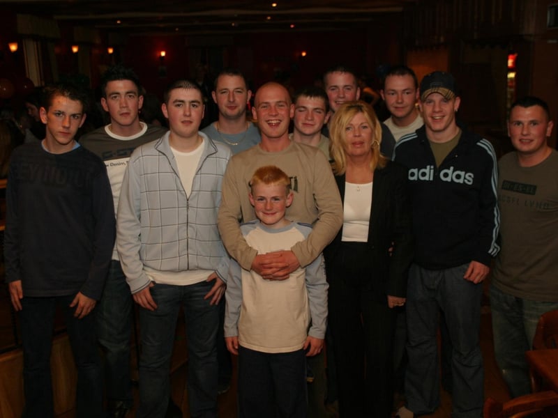 Celebrations with Darren Wrench and friends