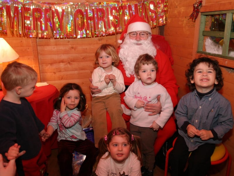 Christmas parties in Derry in December 2003.