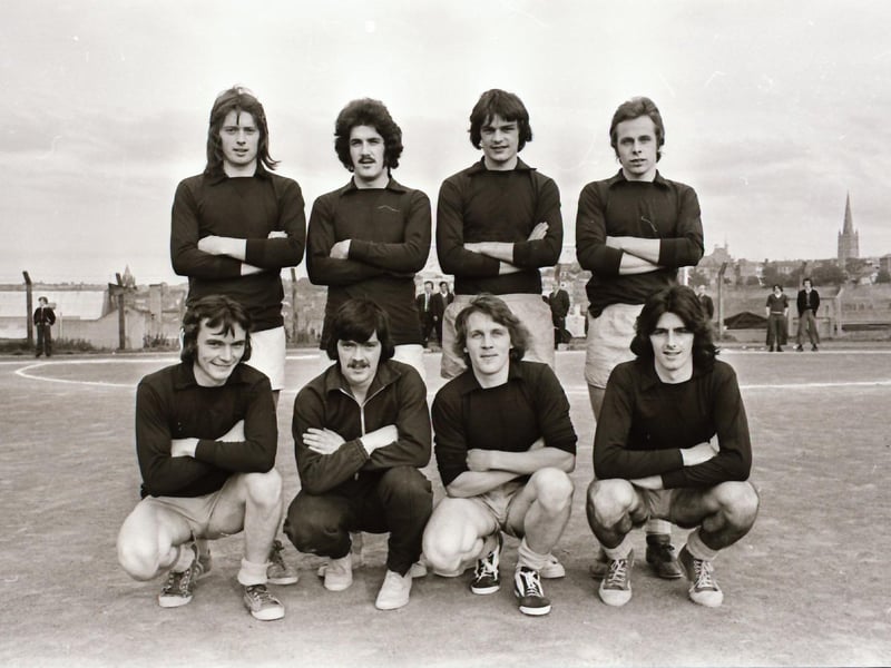 Bull Park seven a side final teams.