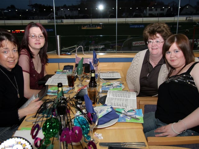 Donna Devanney, Bernie Devanney, Martina Monaghan, Ann-Marie Reynolds 0050JML : Parties and celebrations across Derry in May 2006.