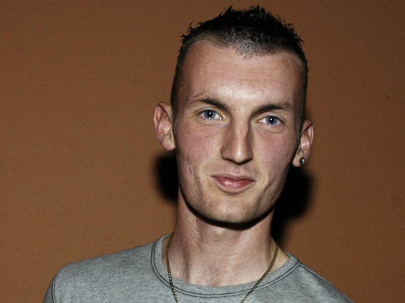Conor Page pictured celebrating his 18th birthday.                                 : .