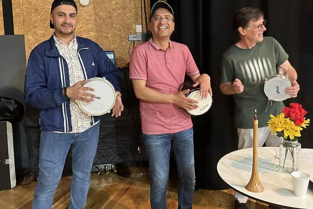 Some of the attendees having fun at the previous ceilidh event. The next one is on May 21 from 6pm to 8pm in Cultúrlann. It is free of charge and everyone, regardless of background, is welcome to attend.