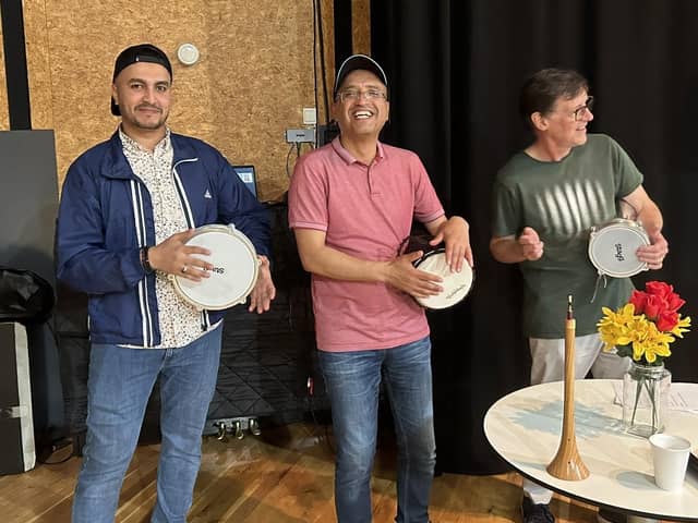 Some of the attendees having fun at the previous ceilidh event. The next one is on May 21 from 6pm to 8pm in Cultúrlann. It is free of charge and everyone, regardless of background, is welcome to attend.