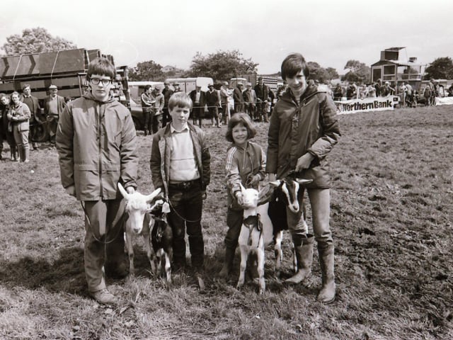 Young attendees at the Inishowen Agricultural Show at Tul Na Rí in Carndonagh.