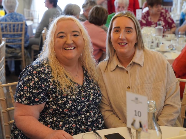 Féile’s ‘Lunch with a Laugh’ at the Bishop’s Gate Hotel was a huge success with Belfast comic Paddy ‘The Dagger’ McDonnell, leaving everyone in stitches.