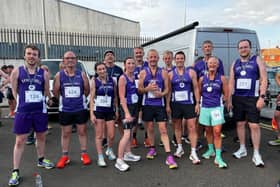 Some of the Springwell Members at the Fairhill 5 Mile Race